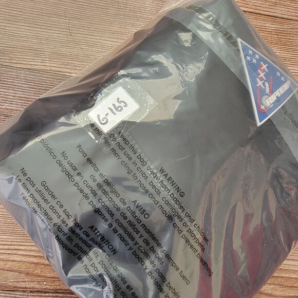 RIPNDIP MENS SIZE S GALAXY GYPSY ANORAK JACKET BLACK HOODED STARS CAT - Picture 15 of 15